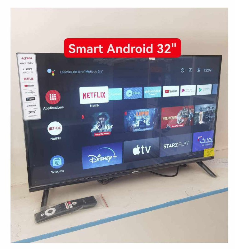 Découvrez la Performance Inégalée du Téléviseur 32" Astech Smart Android