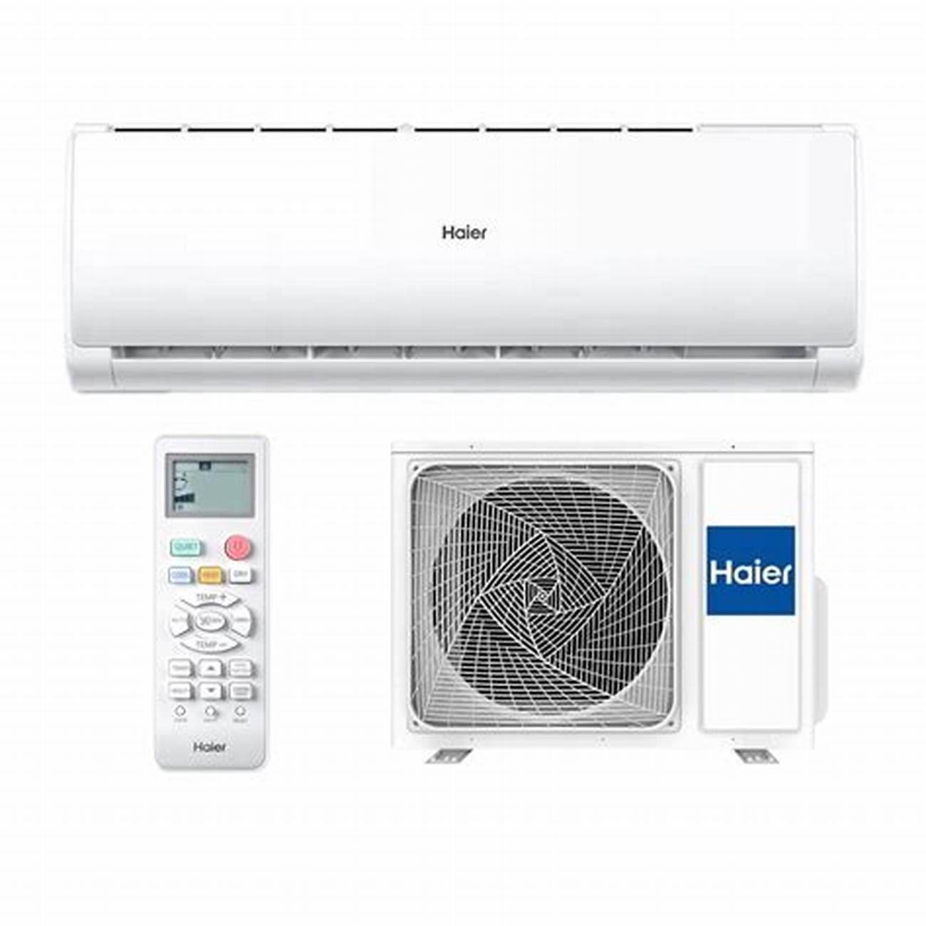 Profitez d'un confort optimal avec le Climatiseur Split Haier Allégé 24000 BTU Inverter