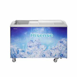 Congélateur Vitrine Hisense FL-399DD4HA : 400 Litres de Fraîcheur et de Visibilité