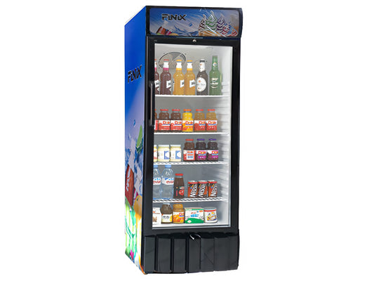 Réfrigérateur finix vertical vitrine 370 litres sc370