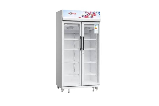 Réfrigérateur astech vitrine 2 porte fv590v