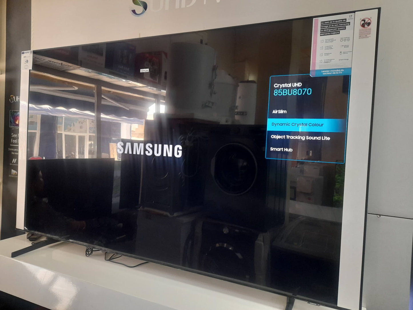 TV 85 Samsung ultra HD 4 k