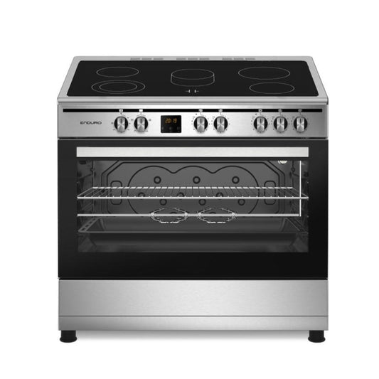 CUISINIÈRE ENDURO S9060VTC : L’Élégance de l’Inox et la Précision Vitrocéramique