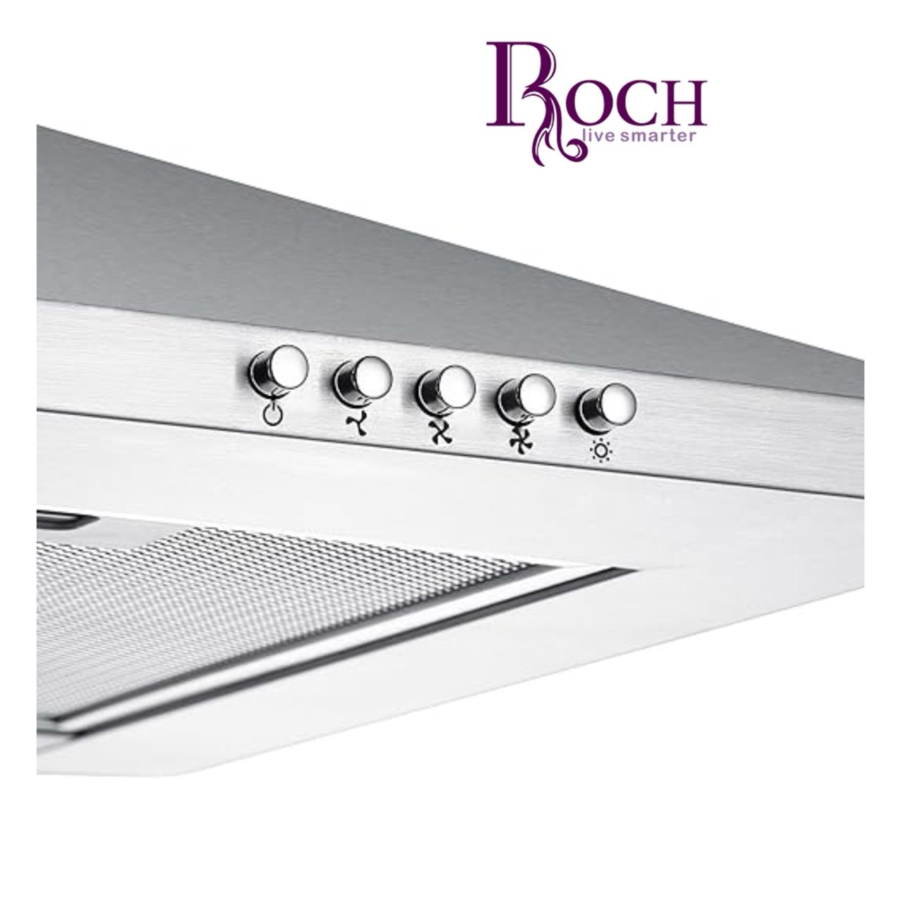 HOTTE DE CUISINE ROCH 60X60 INOX RBH60PIRA